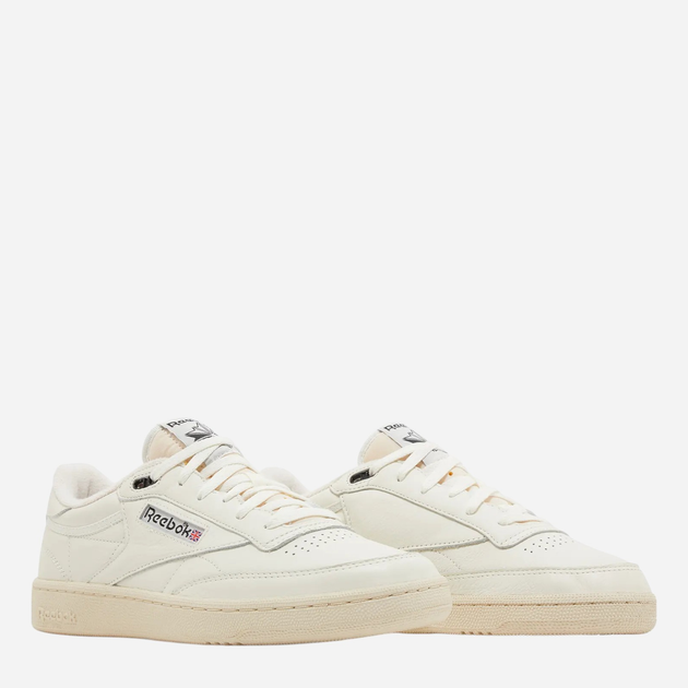 Sneakersy damskie do kostki Reebok Club C 85 Vintage 100033000 38.5 Beżowe (4066755164653) - obraz 2