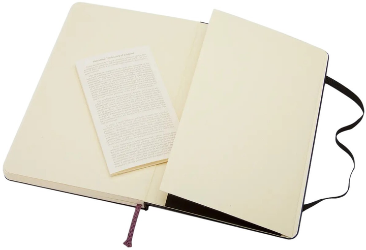Записна книга Moleskine Classic 9 х 14 см 192 сторінки без лініювання Сапфір (8051272893649) - зображення 6