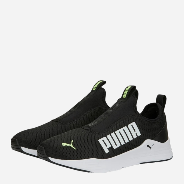 Sneakersy damskie wsuwane Puma Wired Rapid 385881-09 40.5 (7UK) Czarne (4065452796808) - obraz 2