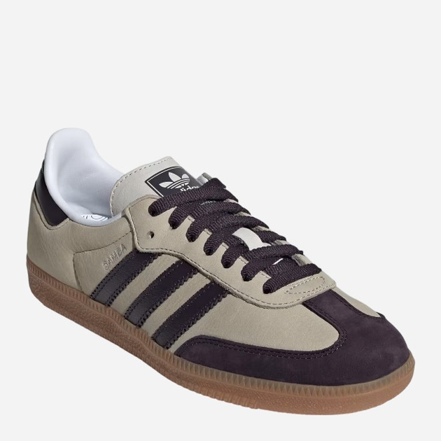 Sneakersy damskie do kostki adidas Originals Samba OG W IE5835 37.5 (4.5UK) Oliwkowe (4066765871084) - obraz 2