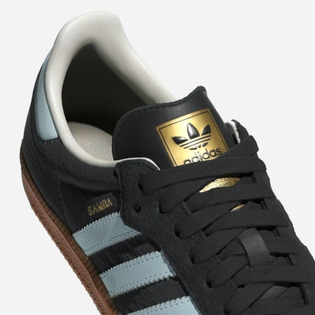 Sneakersy damskie do kostki adidas Originals Samba OG W ID0493 37.5 (4.5UK) Ciemnoszare (4066764196935) - obraz 7