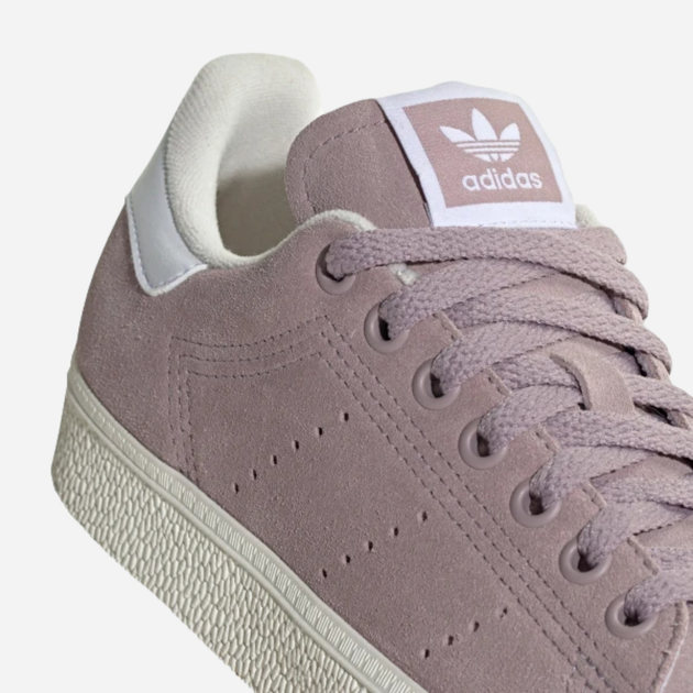 Sneakersy damskie zamszowe adidas Originals Stan Smith CS W IE0433 40 (6.5UK) Różowe (4066765329219) - obraz 7