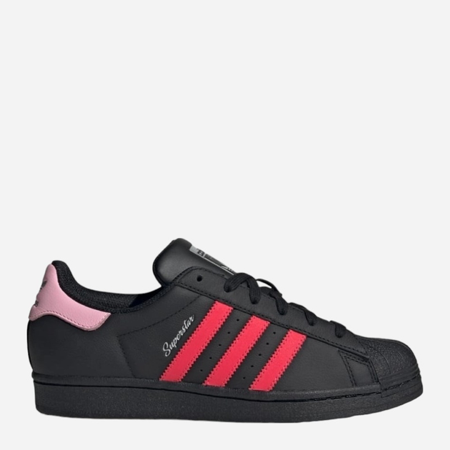 Жіночі кеди низькі adidas Originals Superstar W IE2999 38 (5UK) Чорний/Червоний (4066765901668) - зображення 1