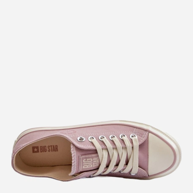 Trampki damskie materiałowe Big Star NN274271 37 Różowe (5900714738983/5900714739041) - obraz 8