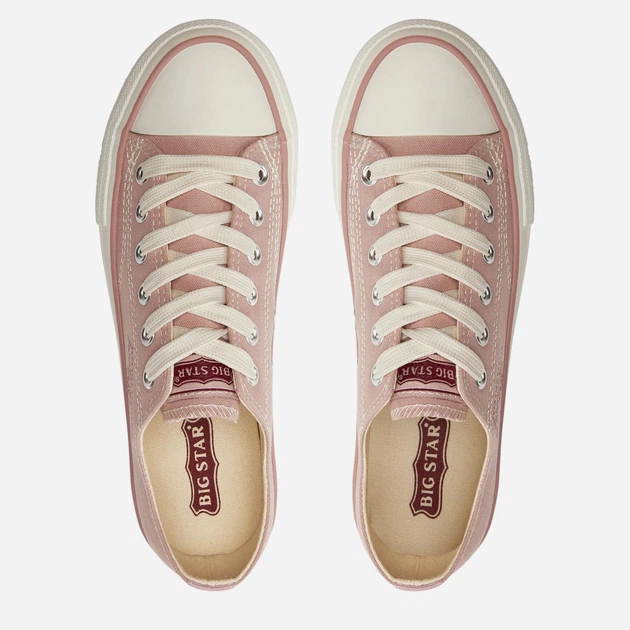 Trampki damskie materiałowe Big Star NN274239 41 Różowe (5900714753276) - obraz 9