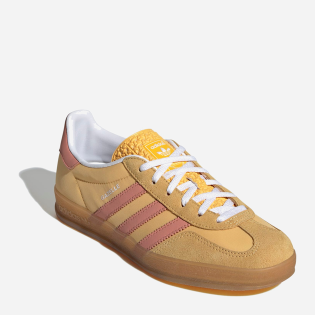 Sneakersy damskie do kostki adidas Gazelle Indoor W IE2959 39.5 Zółte (4066765073624) - obraz 2