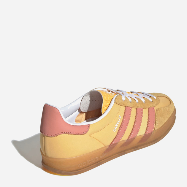 Жіночі кеди низькі adidas Gazelle Indoor W IE2959 39.5 Жовті (4066765073624) - зображення 3
