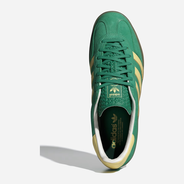 Жіночі кеди низькі adidas Gazelle Indoor IH7500 39.5 Зелені (4067888376418) - зображення 5