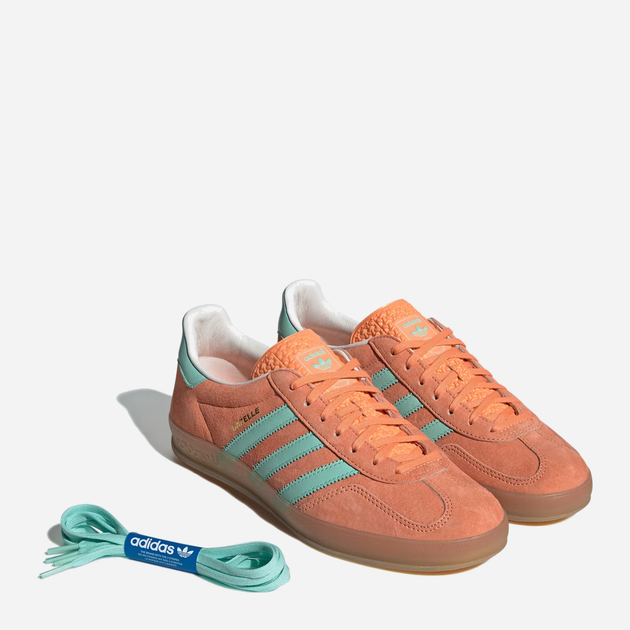 Жіночі кеди низькі adidas Gazelle Indoor IH7499 40 Оранжеві (4067888370935) - зображення 7