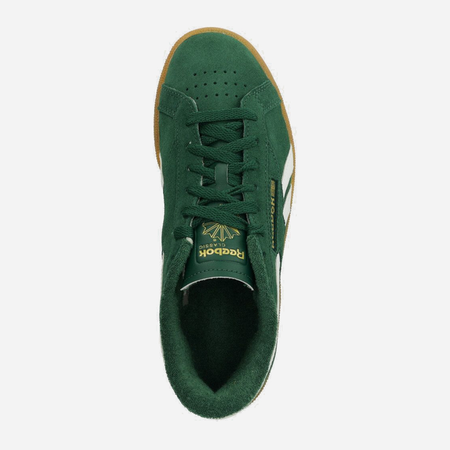 Жіночі кеди низькі Reebok Club C Grounds UK 100206240 37.5 Зелені (1200143642283) - зображення 4
