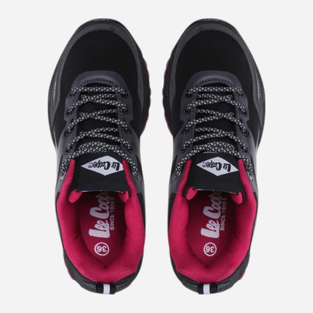 Sneakersy damskie Lee Cooper LCJ-22-01-1370LA 41 (7UK) 26.5 cm Czarne (5904292116454) - obraz 5
