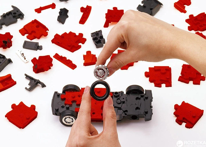 Пазл 3D Fun Puzzle Hummer H2 Красный 70 элементов (57104r) – фото ...