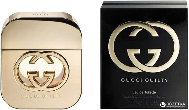 Акція на Туалетна вода для жінок Gucci Guilty 50 мл від Rozetka