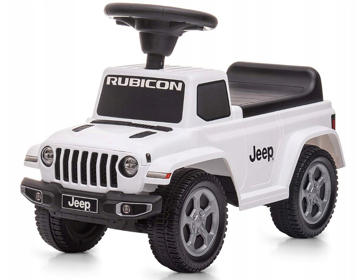 Jeździk Milly Mally Jeep Rubicon Gladiator Biały (5901761128482) - obraz 1