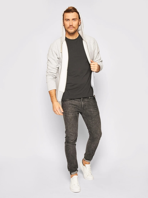 Zestaw koszulek męskich 2 szt Levi's Solid Crew 2P 905055001-884 XL Czarny (8718824824109) - obraz 4