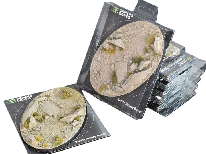 Підставка для фігурок Gamers Grass Arid Steppe Bases Oval 170 мм (738956789020) - зображення 1