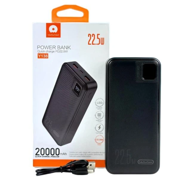 WUW Y138 20000mAh Black
