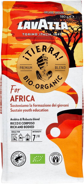 Kawa mielona Lavazza Tierra Bio-Organic for Africa 2 x 180 g (8000070049604/2) - obraz 2