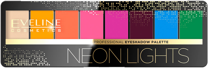 Paleta cieni do powiek Eveline Professional Palette 06-Neon Lights 8 g (5903416028390) - obraz 2