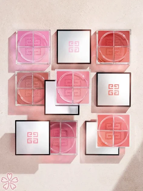 Пудра Румяна Для Лица Givenchy Prisme Libre Blush 3 Voile Corail 4.5 Тестер - изображение 5