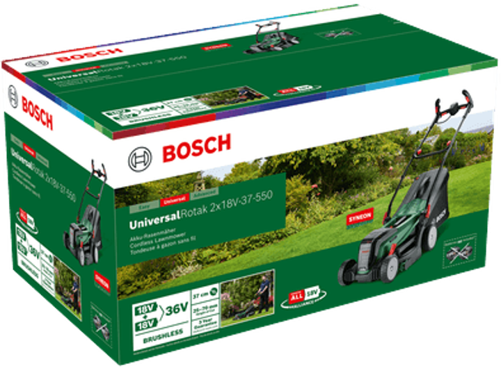 Kosiarka akumulatorowa Bosch UniversalRotak 37-550 (4059952641874) - obraz 5