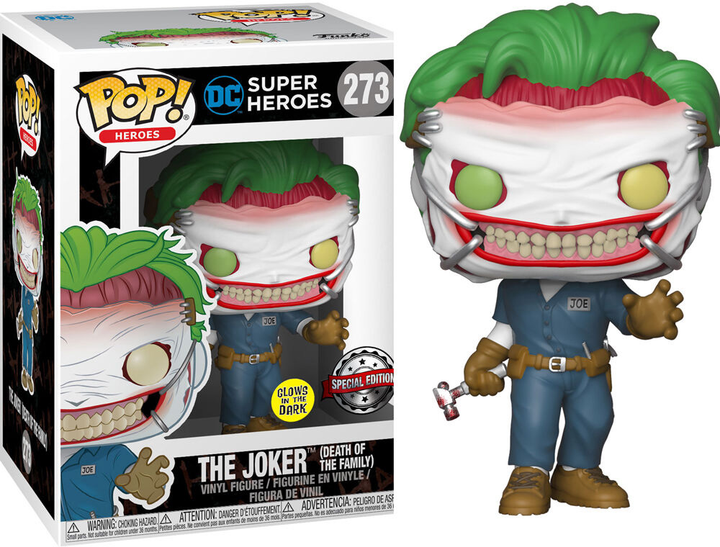 Zestaw prezentowy Funko Pop! & Tee DC Comics The Joker Arkham Asylum Exclusive Figurka 9 cm + Koszulka Rozmiar M (889698487894) - obraz 2