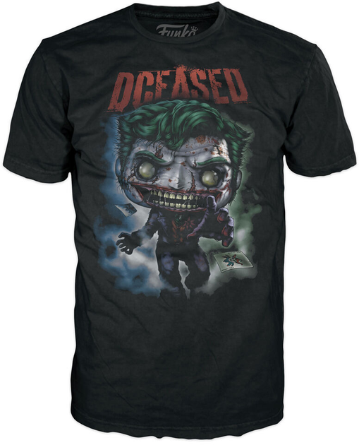 Подарунковий набір Funko Pop! & Tee DC Comics Joker Фігурка 9 см + Футболка Розмір XL (889698745499) - зображення 5