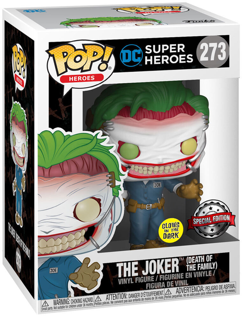 Подарунковий набір Funko Pop! & Tee DC Comics The Joker Arkham Asylum Exclusive Фігурка 9 см + Футболка Розмір M (889698487894) - зображення 5