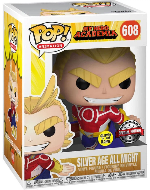 Zestaw prezentowy Funko Pop! & Tee My Hero Academia All Might Exclusive Figurka 9 cm + Koszulka Rozmiar XL (889698441889) - obraz 3