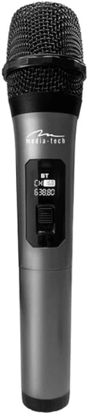 Мікрофон Media-Tech MIC HERO Wireless for karaoke systems + USB-C receiver (MT398) - зображення 2