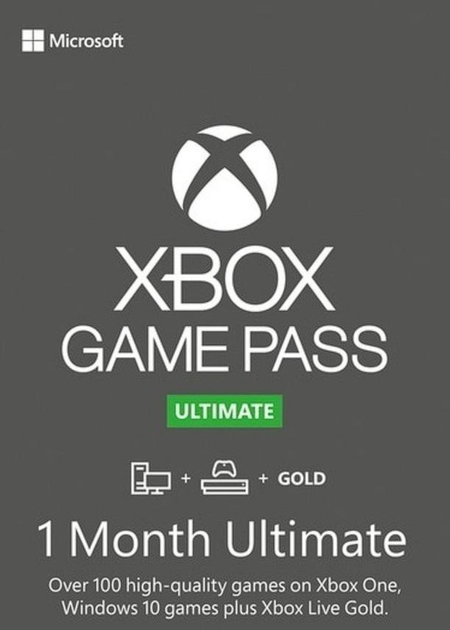 Xbox Game Pass Ultimate Trial - 1 місяць - 30 днів (Xbox One/Series X та Windows 10/11) - зображення 1