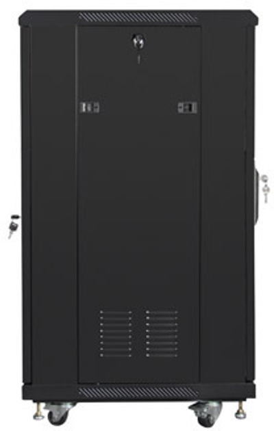 Szafa serwerowa Lanberg 19" 22U 600x600 Black (FF01-6622-12B) - obraz 5