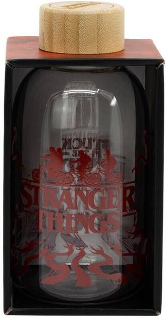 Butelka na napoje Stor Stranger Things Szkło 620 ml (8412497006953) - obraz 1