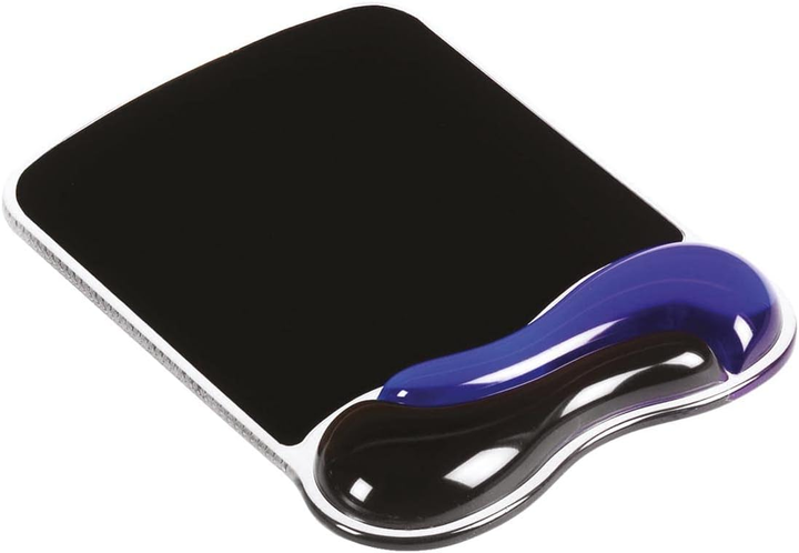 Podkładka pod nadgarstek Kensington Duo Gel Mouse Pad with Integrated Wrist Support Blue/Smoke (636638006239) - obraz 2