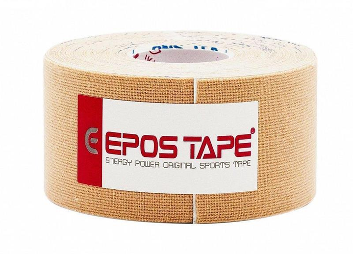 Кинезио тейп Epos Tape Южная Корея 3,75см х 5м бежевый - изображение 1