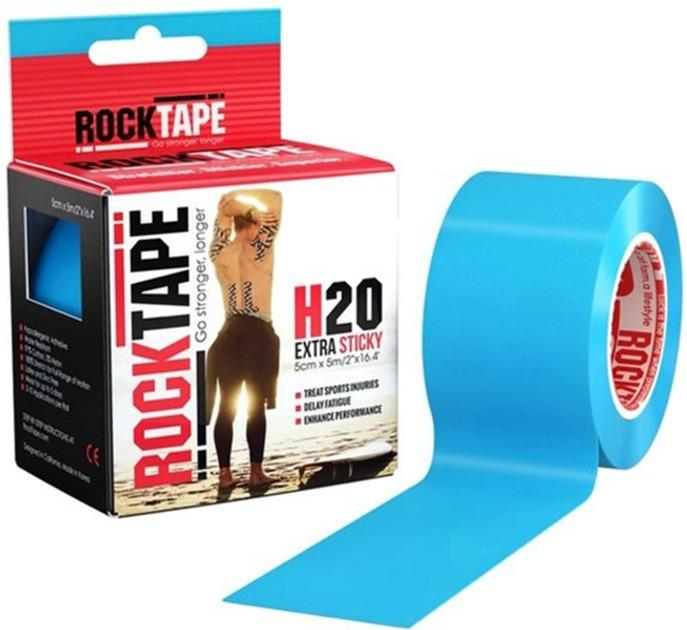 Кинезио тейп RockTape H2O Водостойкий CША 5см х 5м бежевый - изображение 2