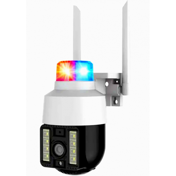 IP Wi-Fi камера відеоспостереження 4G з віддаленим доступом, вулична + блок живлення (v380 APP) PTZ-KU15 - зображення 10