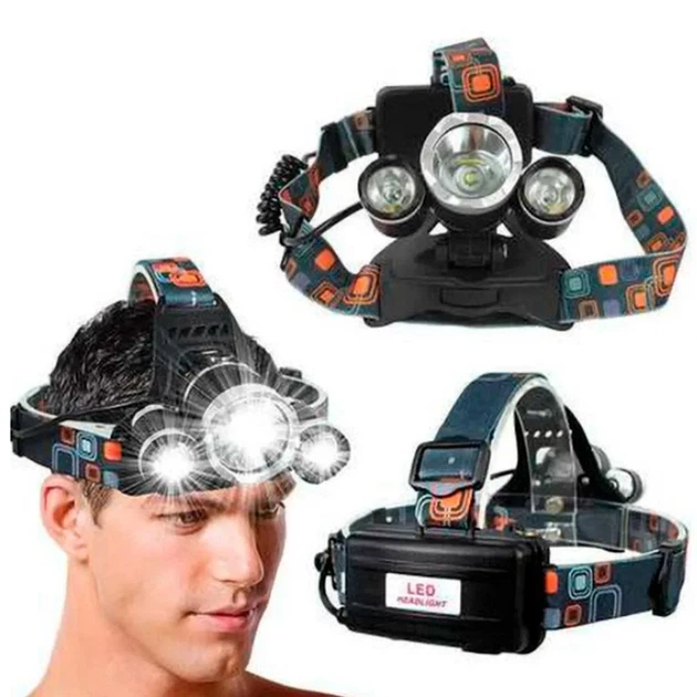 Мощный светодиодный налобный фонарь Bailong RJ-3000 - Фото 7 Мощный светодиодный налобный фонарь Bailong RJ-3000 - изображение 7