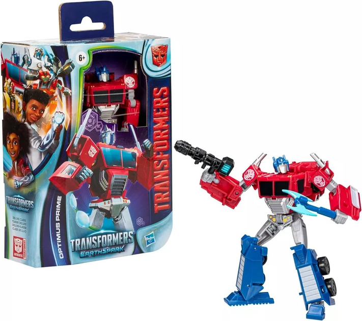 Figurka Transformers Earthspark Deluxe Optimus Prime F6735 (5010996209092) - obraz 2