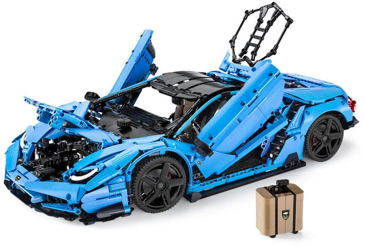 Klocki konstrukcyjne CaDa C61041W 770-4 Super Car 3842 szt (6948061925624) - obraz 5