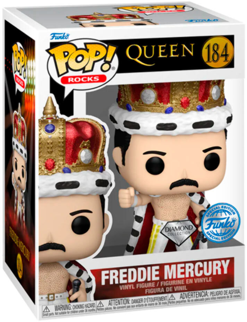 Figurka Funko Pop! Queen Freddie Mercury Exclusive 9 cm (889698663700) - obraz 1