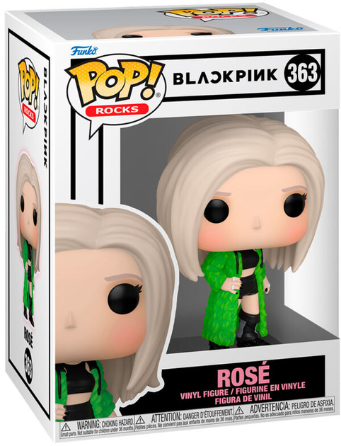 Фігурка Funko Pop! Rocks Blackpink Rose 9 см (889698726061) - зображення 1