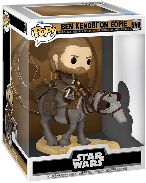 Figurka Funko Pop! Star Wars Ben Kenobi on Eopie 9 cm (889698645546) - obraz 1