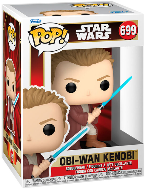 Figurka Funko Pop! Star Wars Episode 1 The Phantom Menace Obi Wan Kenobi Young 9 cm (889698760188) - obraz 1