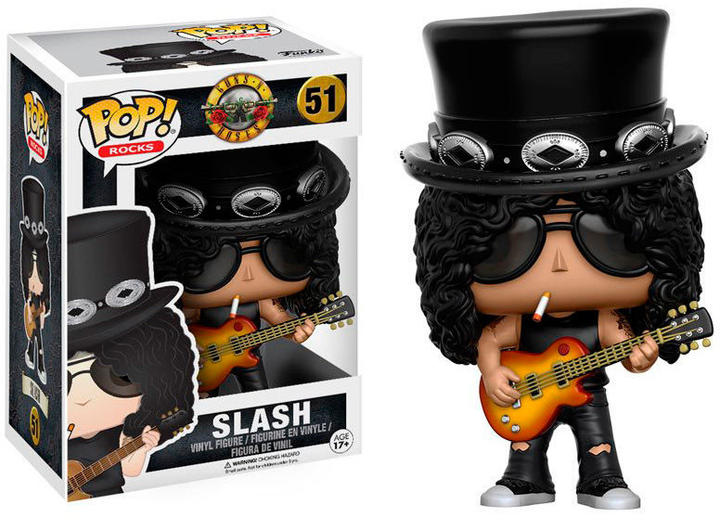 Фігурка Funko Pop! Rocks Guns N Roses Slash 9 см (889698106870) - зображення 2