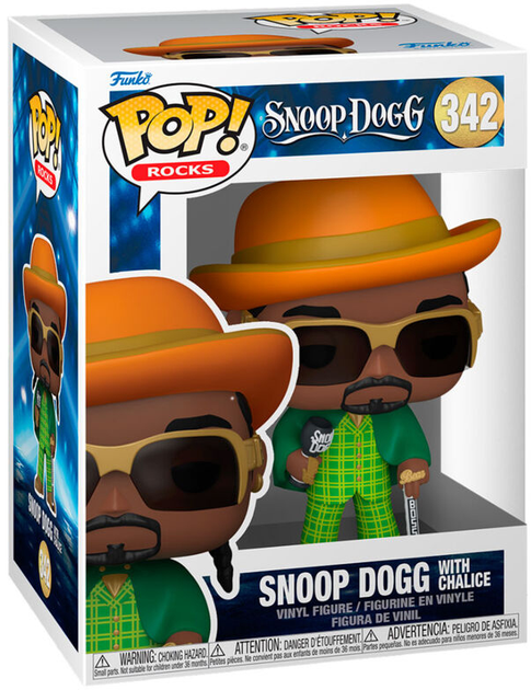 Фігурка Funko Pop! Rocks Snoop Dogg 9 см (889698706094) - зображення 1