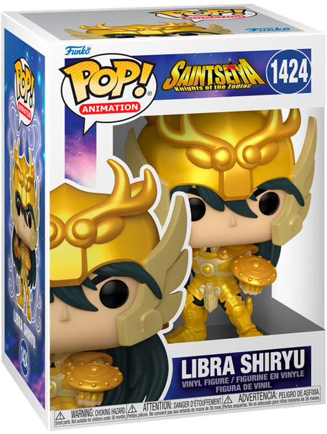 Фігурка Funko Pop! Saint Seiya Knights of the Zodiac Libra Shiryu 9 см (889698720601) - зображення 1