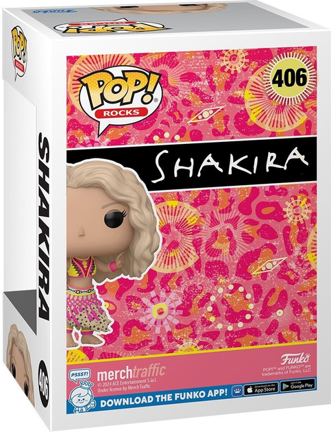 Figurka Funko Pop! Shakira Waka Waka 9 cm (889698797115) - obraz 2