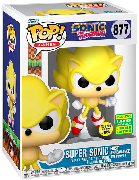 Фігурка Funko Pop! Sonic The Hedgehog Super Sonic Exclusive 9 см (889698652599) - зображення 1