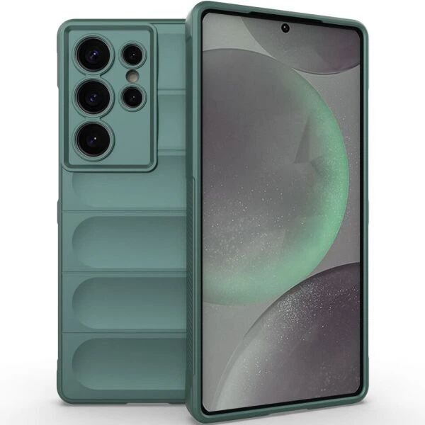 Силіконовий (TPU) чохол Deexe Terra Case для Samsung Galaxy S25 Ultra (S938) - Green - Фото 1 Силіконовий (TPU) чохол Deexe Terra Case для Samsung Galaxy S25 Ultra (S938) - Green - зображення 1